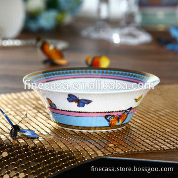 6 Inches Luxury Fine Bone China Cereal Bowl of Song of Joy
